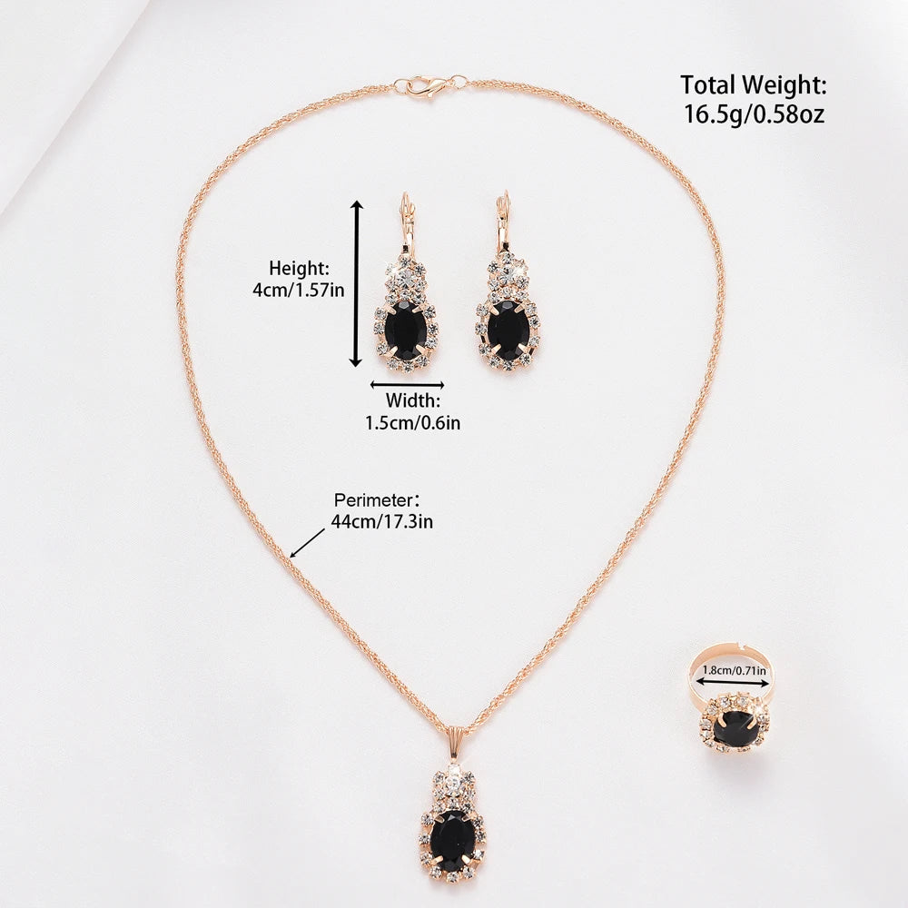 Womens Watch Gift set 5Pcs Set Luxury Rhinestone