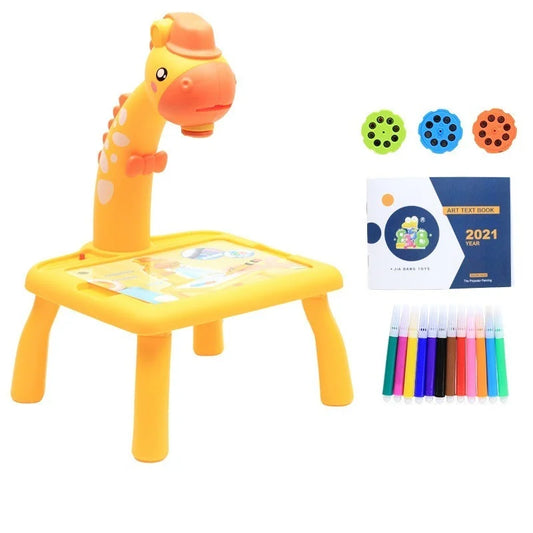 Mini Led Projector Art Drawing & Play Table