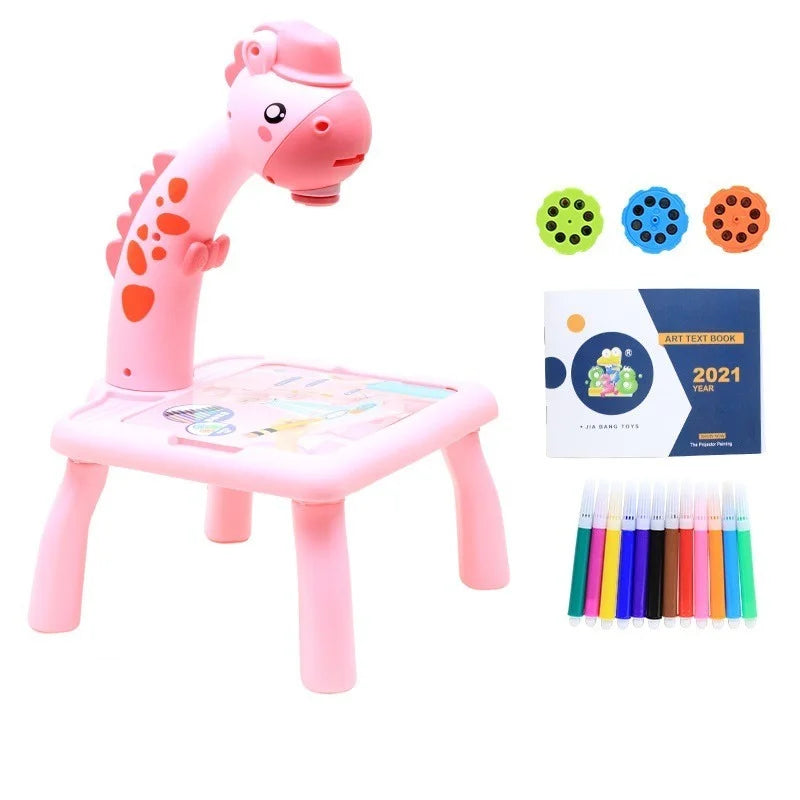 Mini Led Projector Art Drawing & Play Table
