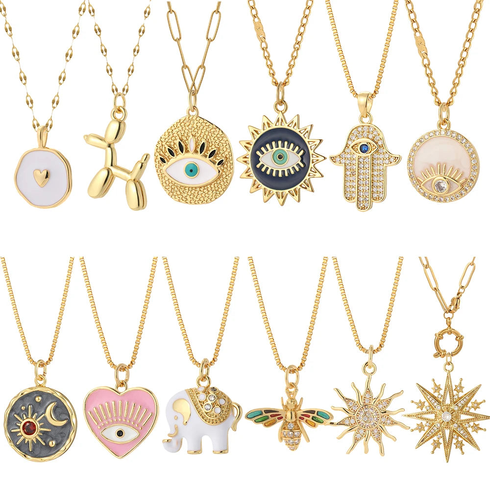 Evil eye spiritual Necklaces