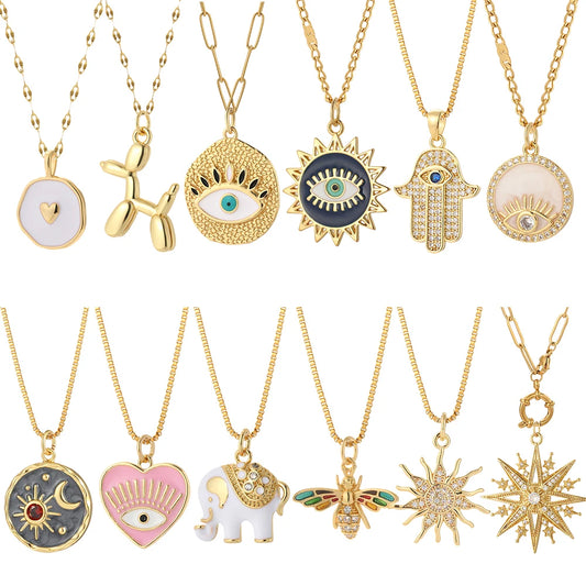 Evil eye spiritual Necklaces
