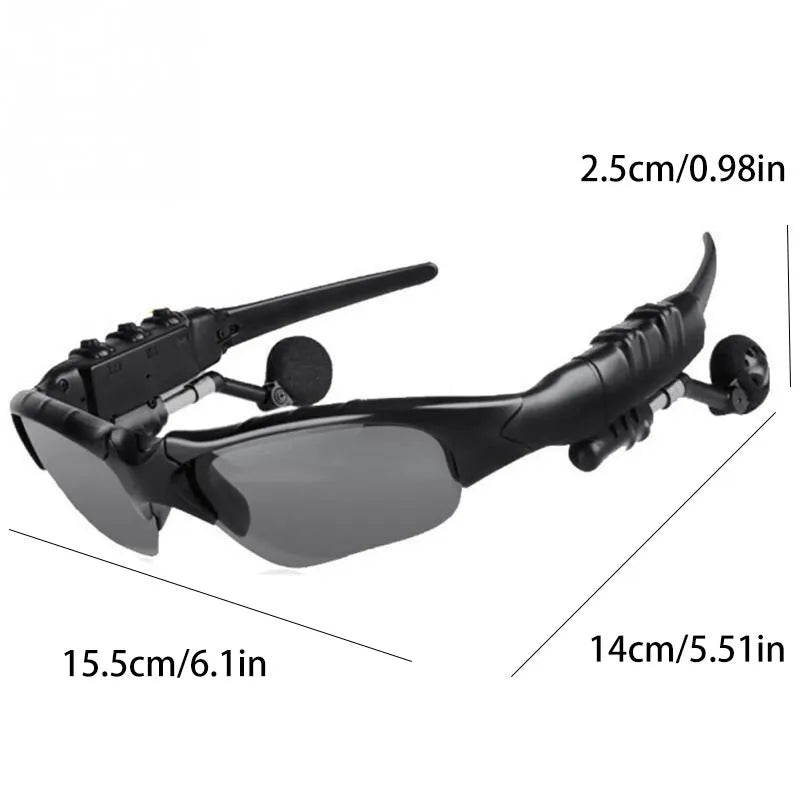 Glasses with Wireless built in Headset for Driving Cycling & Sports
