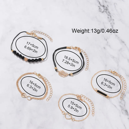 6PCS Set Watch For Women Luxury watch gift set