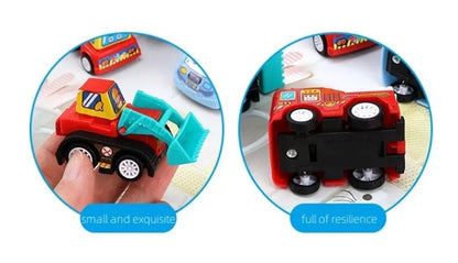 6Pcs Car Set of Cartoon Car Toys