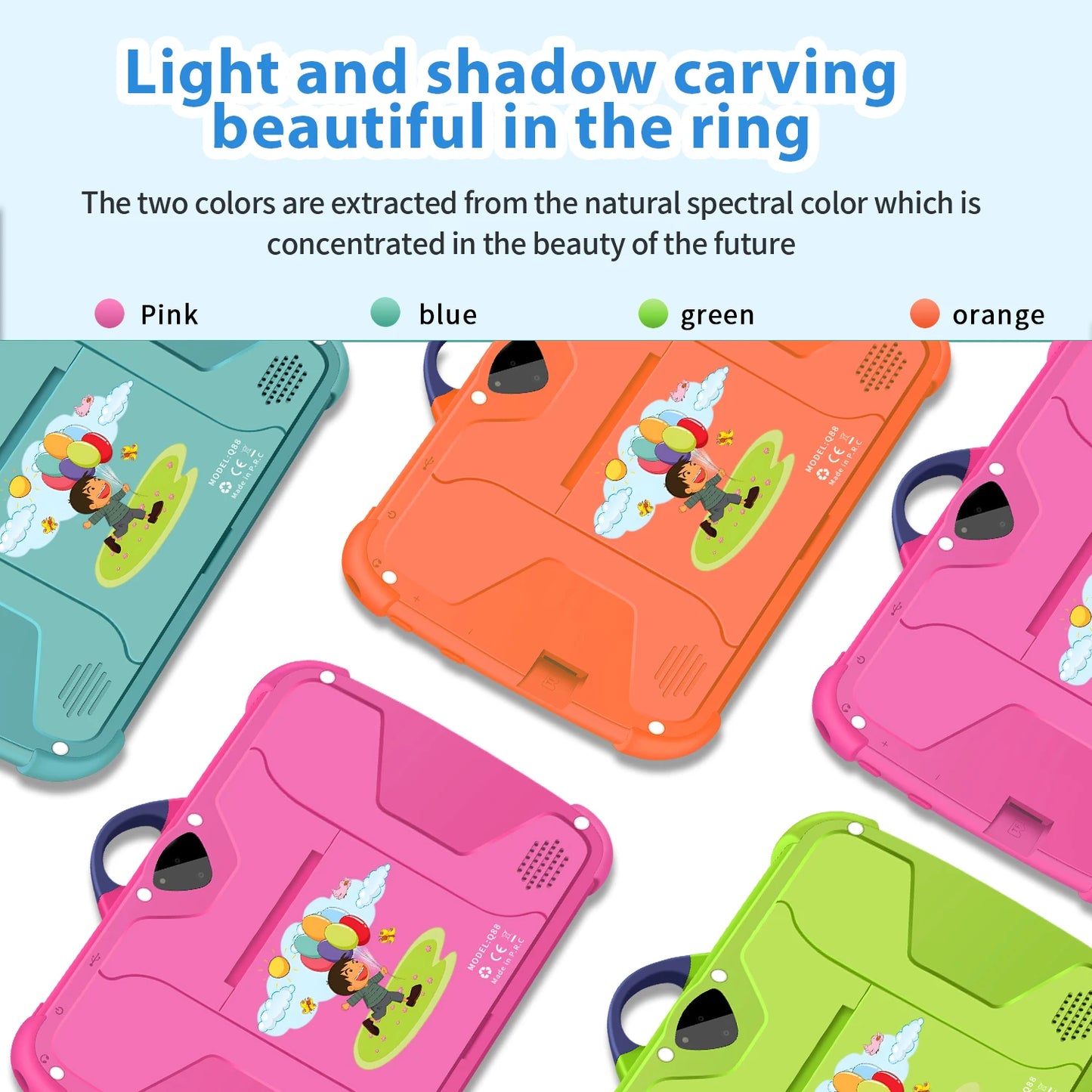 2024 New Kids' tablet 7 Inch Android Octa Core 4GB RAM 64GB