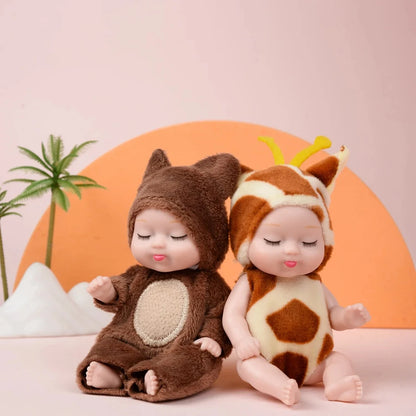 Sleeping Baby Series Doll Cartoon Animal Toy For Kids