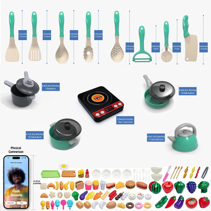 Colorful Kitchen Playset