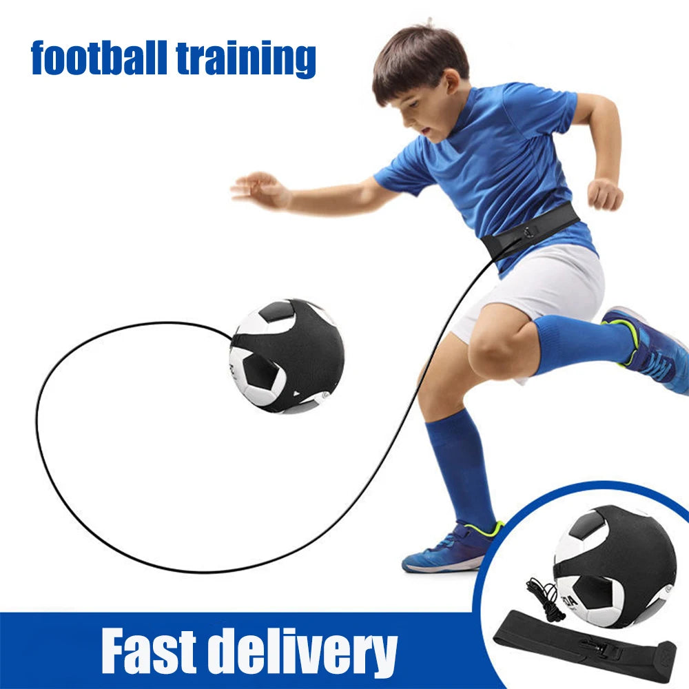 Football Training Belt Soccer Ball & Kicking Belt for Adult Kids Football Trainer Mat Football Training Equipment