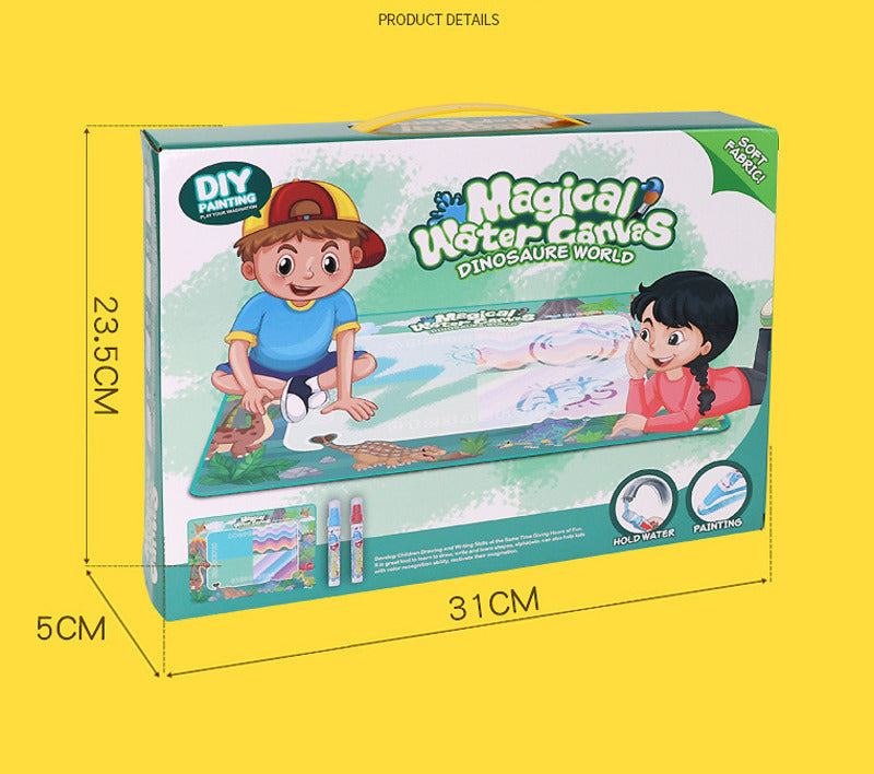 Montessori Painting Magic Water Drawing Mat With Reusable Magic Pens